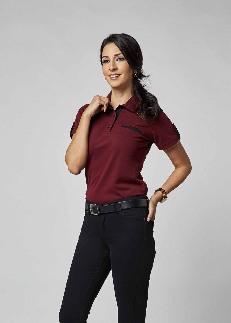 blusa estilo polo